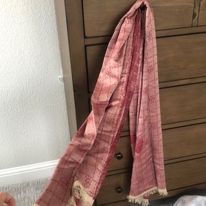 Imitation red Chanel scarf I got from Dubai